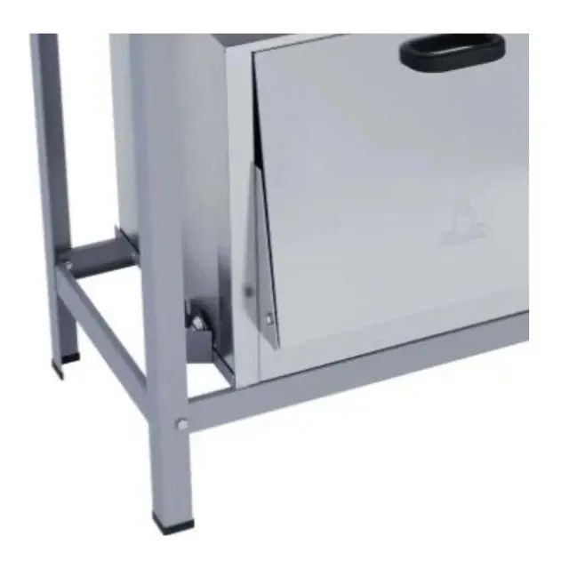 Fogão Industrial 2 Bocas com Forno 30x30 Stori Top Metalmaq - Foto 4