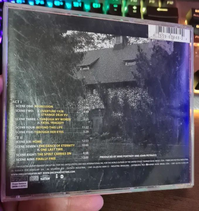 Cd Dream Theater Metropolis - Foto 2