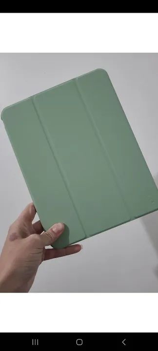 Capa Ipad 7ª, 8ª e 9ª Geração 10.2 com compartimento para caneta - Foto 3