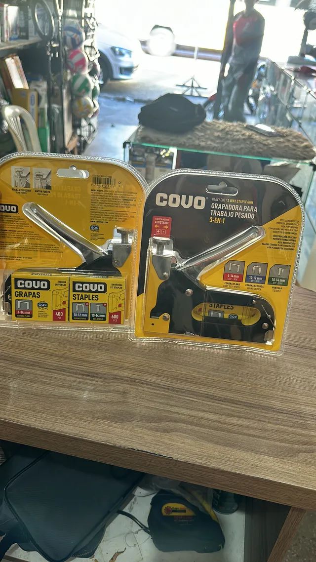 Kit Grampeador profissional 3 em 1 com mil grampos