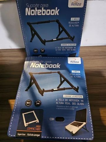 Suporte Notebook Compacto Reliza na caixa