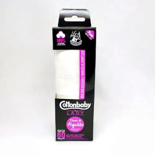  Algodão Em Disco Cottonbaby Lady