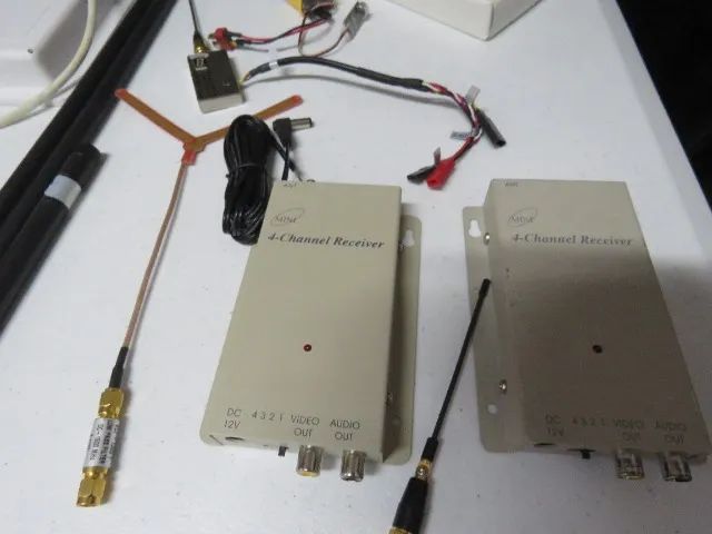 Transmissor e receptor de video para FPV 900mhz - Foto 4