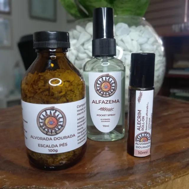 Kit de Aromaterapia Alvorada Dourada
