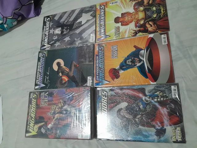 Colecao os poderosos vingadores 94 edcs