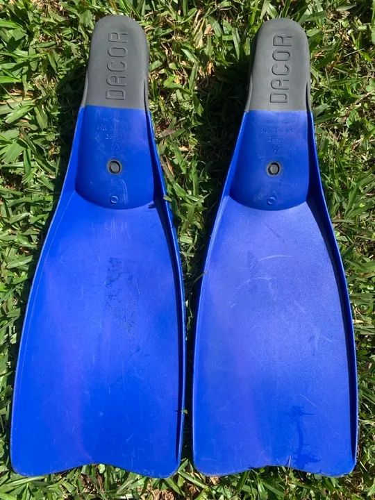 Pé de pato / nadadeira italiana Dacor 36/37 cordaflex longblade - Foto 2