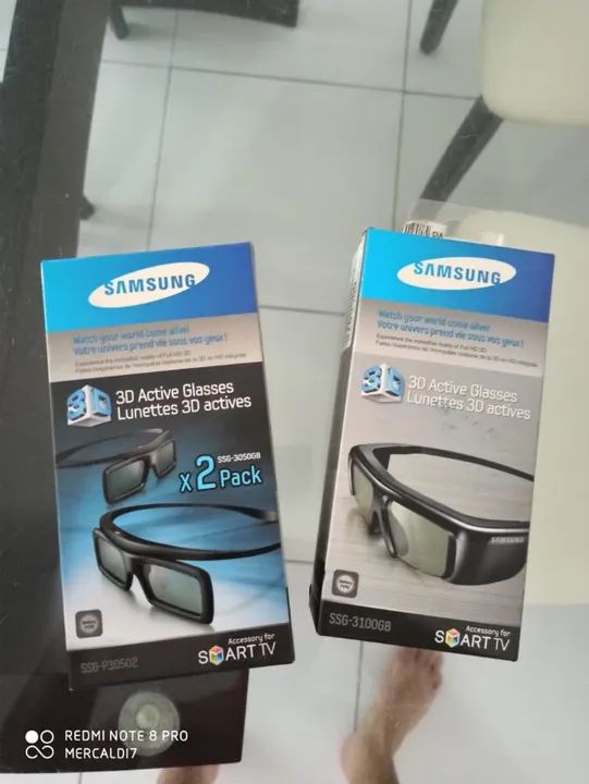 Óculos 3D original Samsung