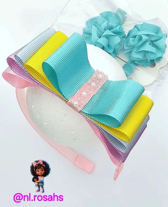 Laços infantis  - Foto 4