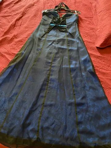 Vestido Azul de Casamento  - Foto 3