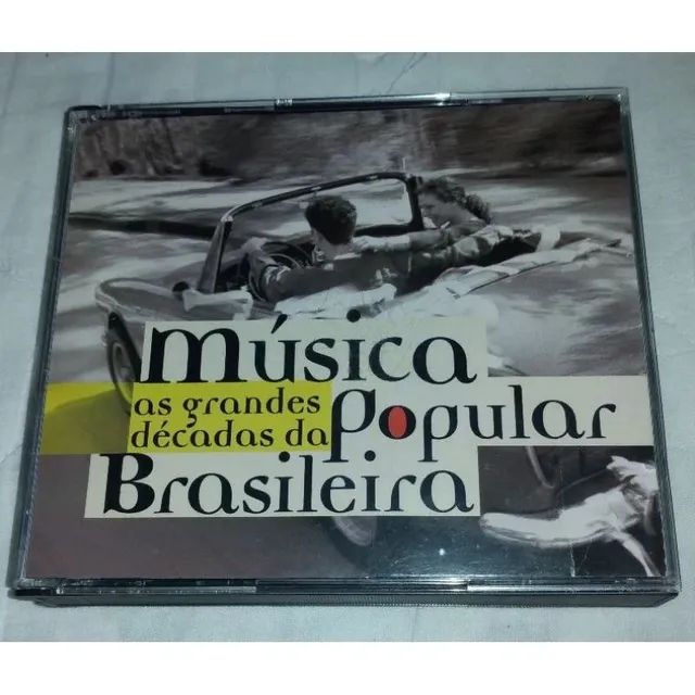 Boxset 5 cds as grandes décadas da música popular brasileira 