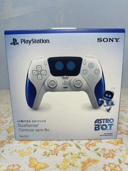 Controle Dualsense Astro Bot Edição Limitada Playstation 5 - Lacrado Nota Fiscal Garantia