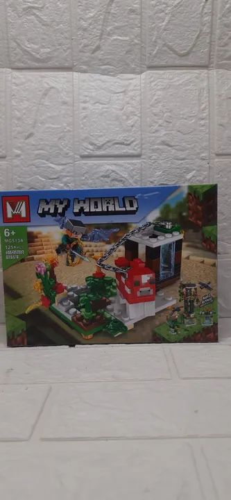 Lego Minecraft -  My World - Brinquedo Novo