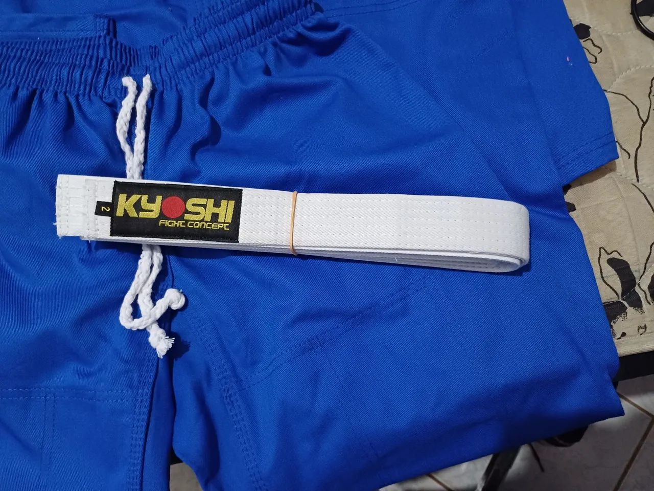 Roupa De Judô Azul infantil (Leia a Descrição) - Foto 2