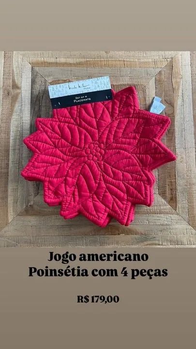 MESA POSTA - itens diversos - Caminhos de Mesa, Jogos Americanos, Guardanapos entre outros - Foto 5