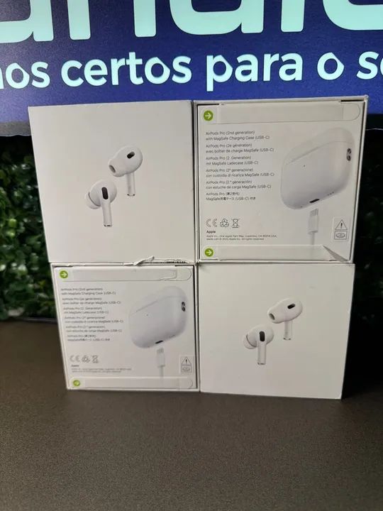 AirPods Pro (2ª geração) com MagSafe novo lacrado 1 ano de garantia Apple 