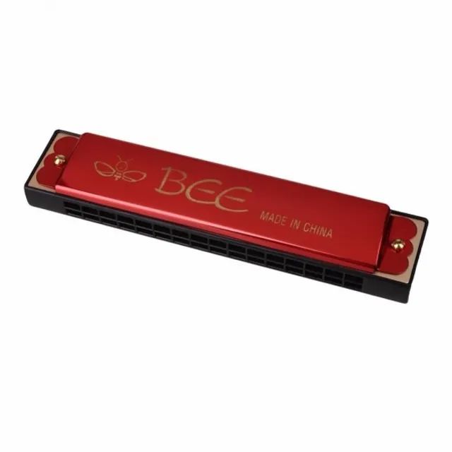 Gaita Bee Harmonica Diatonica 16 Furos - Foto 2
