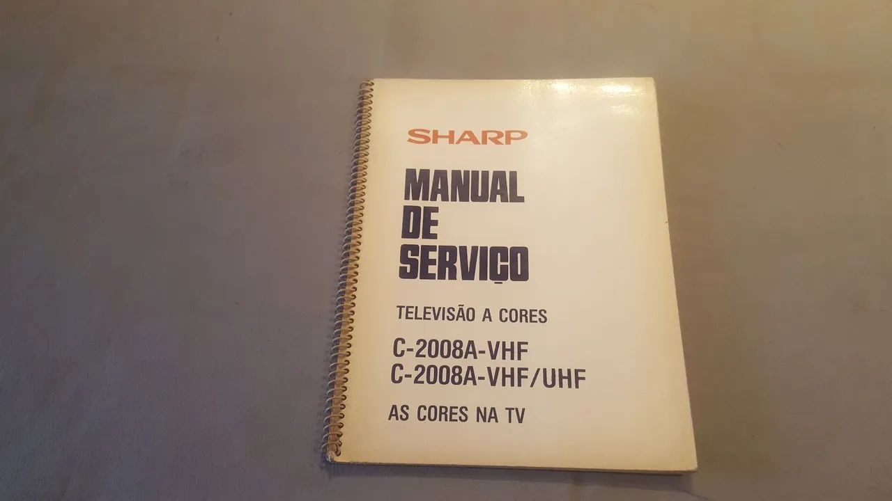SHARP Manuall de serviços ORIGINAL - Foto 5