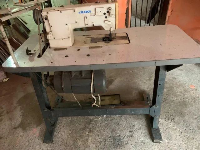 Maquina de costura juki modelo LH-3178-LH produzida na zona franca de manus excelente sem - Foto 3