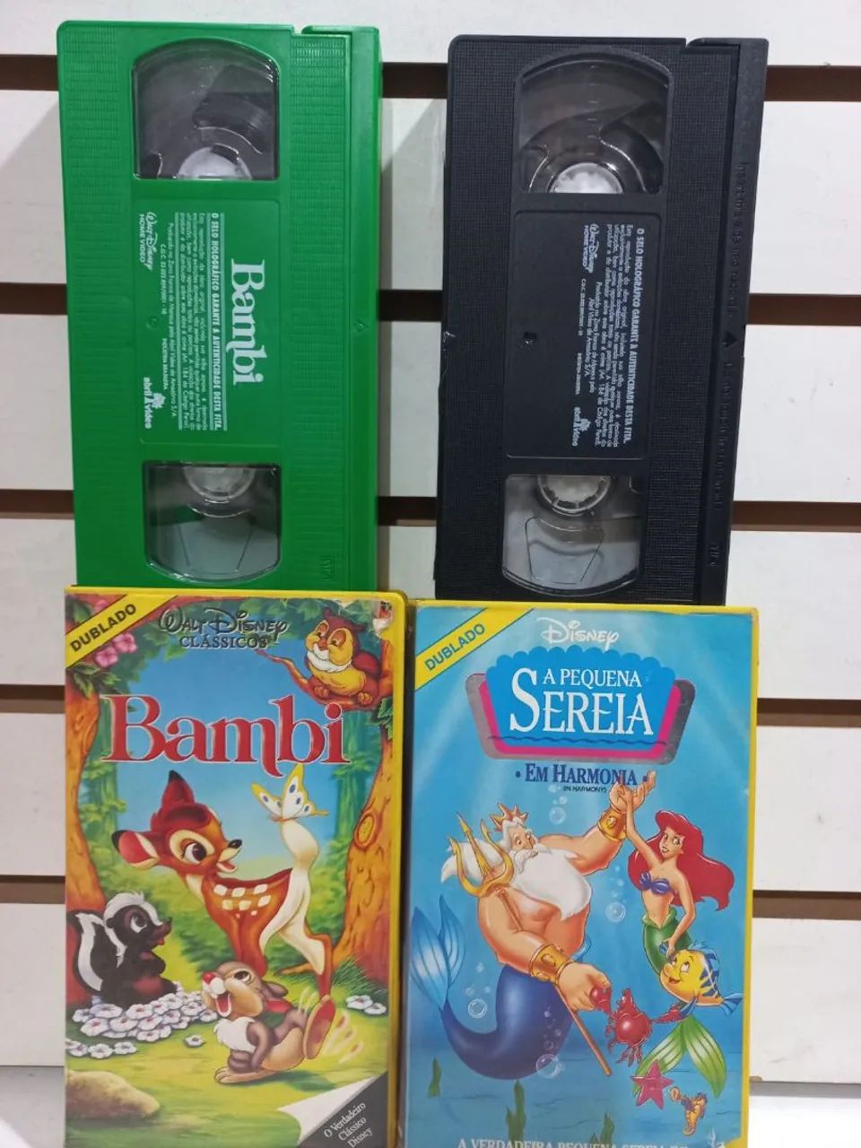 2 Fitas vhs Disney 