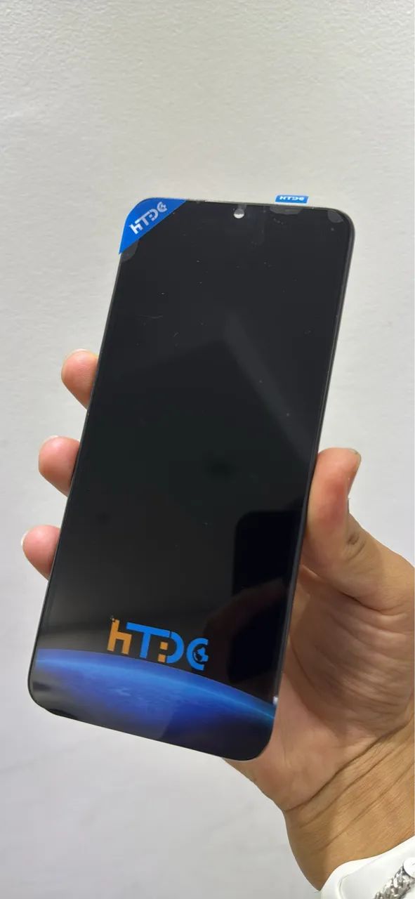 Tela Frontal Touch Para Redmi 12c Com Aro Vivid Preto - Foto 3