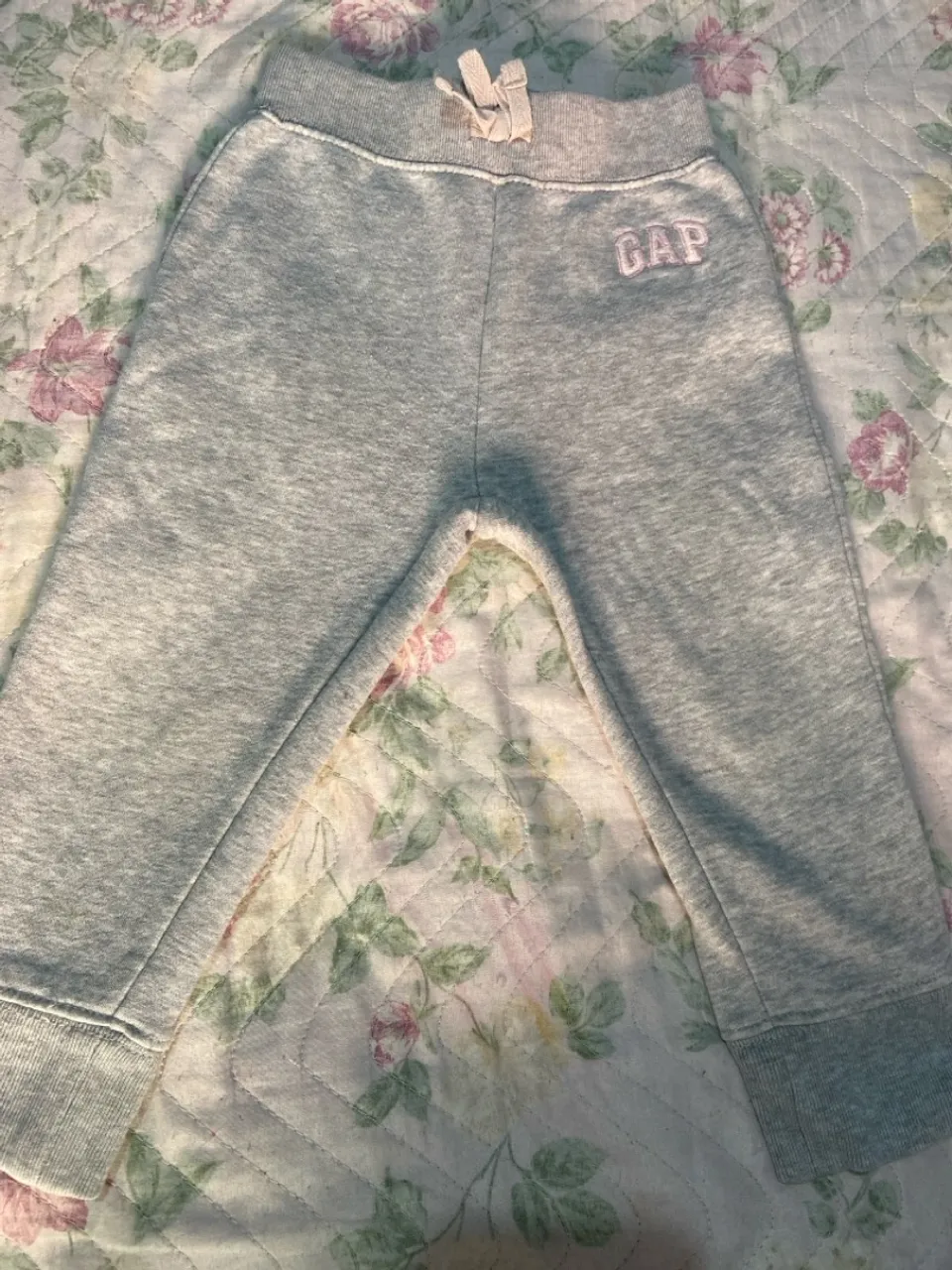 Calça de Moletom Cinza GAP Bebê TAM 2