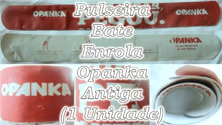 Pulseira Colecionável Bate Enrola Antiga