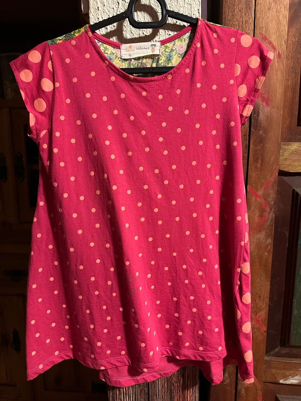 Vestido infantil da Fábula 