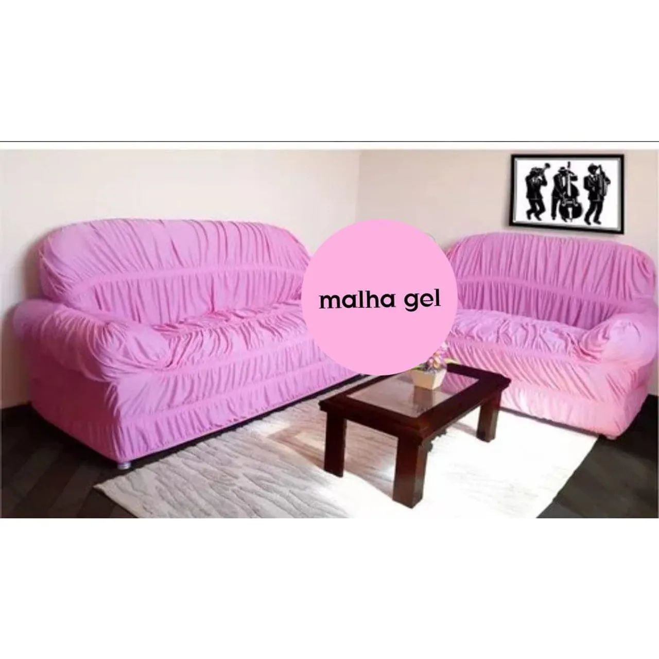 Capa para Sofá Malha Gel - Várias Cores
