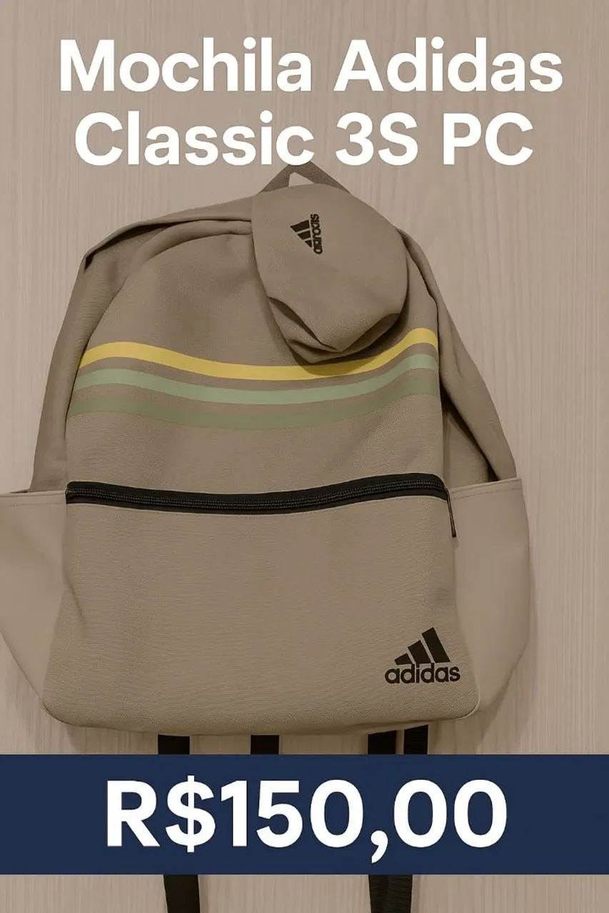 Mochila Adidas Classic 3S PC - Academia