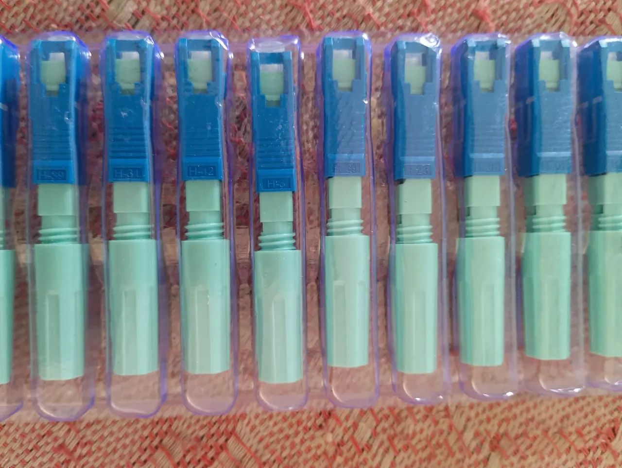 Conectores de fibra óptica - 100 unidades