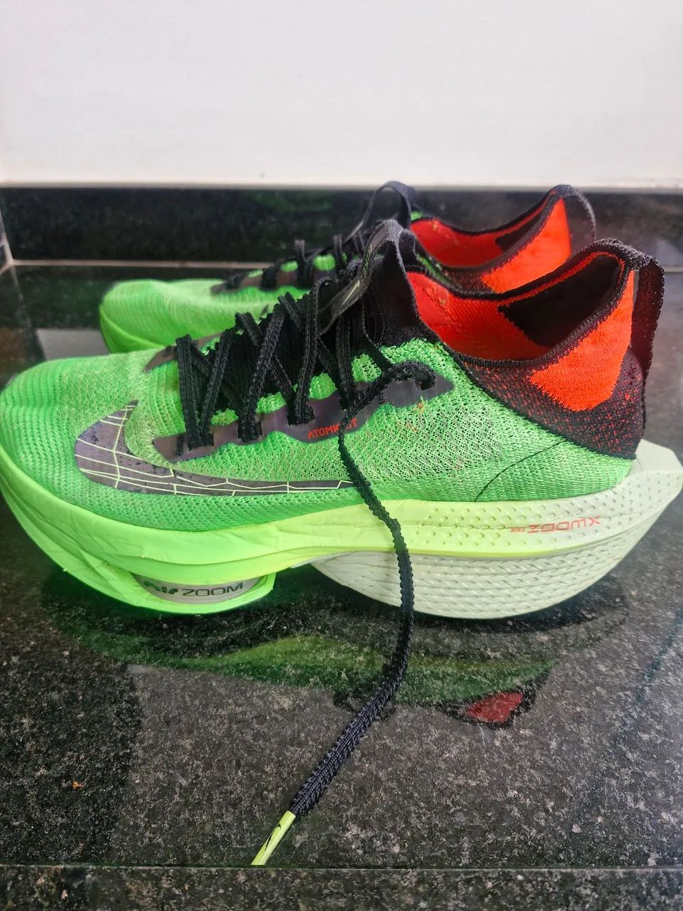 Tênis Nike Vaporfly Next 2 - Verde Neon - Foto 3