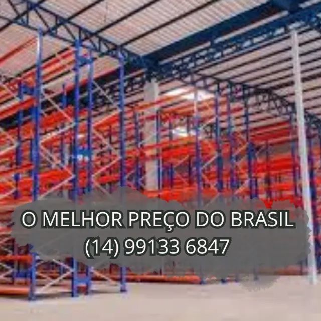 Porta palete estante de aço para indústria