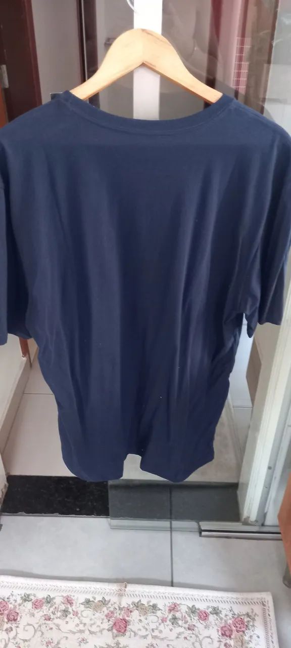 Camiseta Hurley Azul tamanho GG - Foto 4