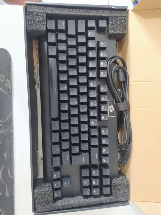 Teclado Red Dragon Mecânico Brown - Foto 4