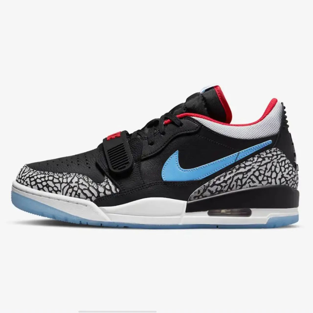Air Jordan Legacy 312 Low Black Valor Blue - Foto 2