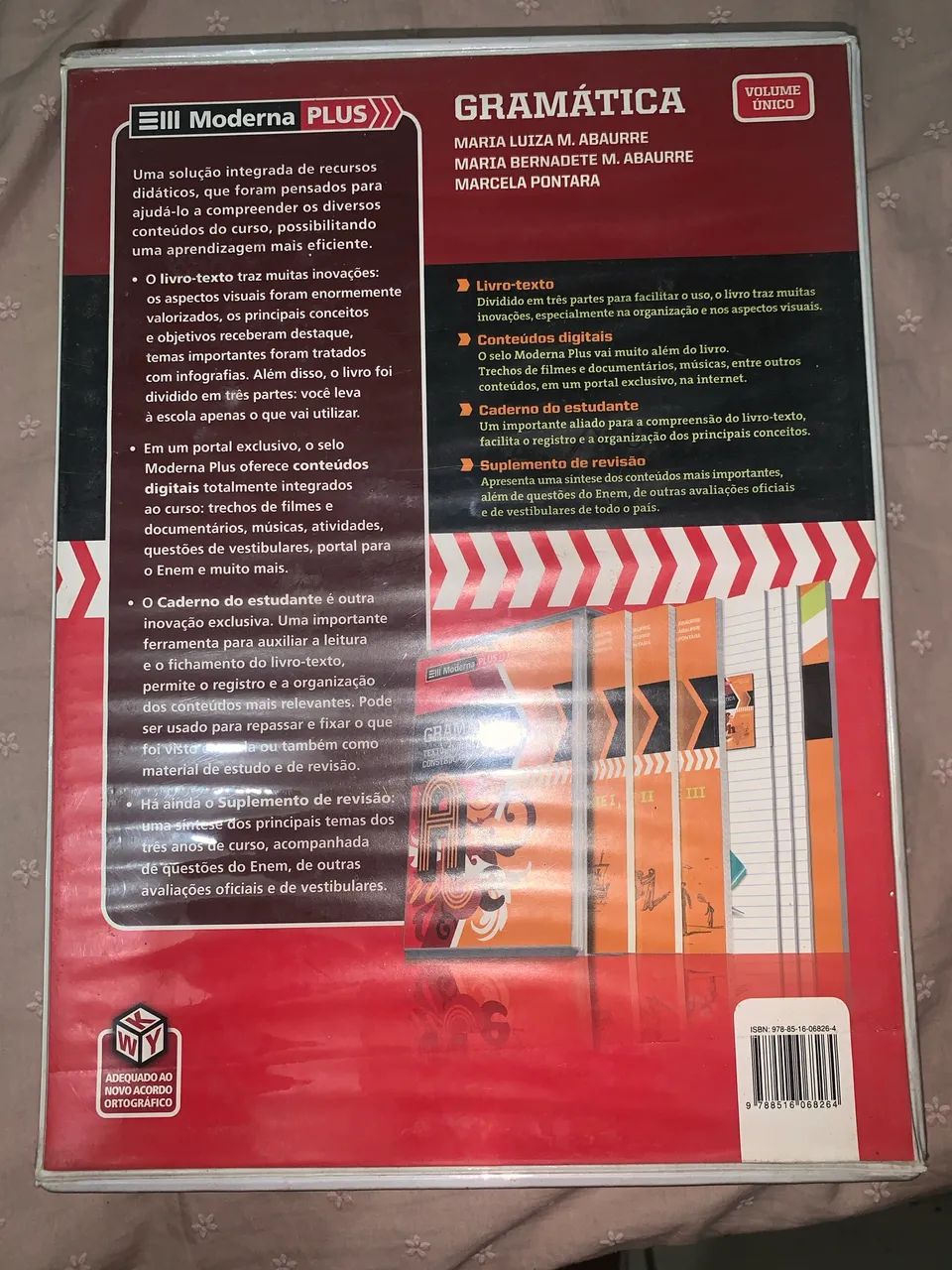 Gramática: Texto Moderna Plus box - Papelaria - Messejana, Fortaleza ...