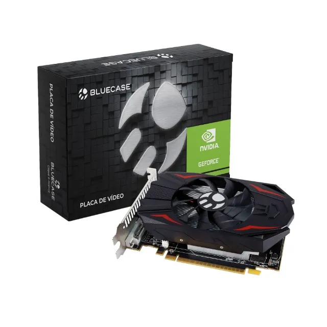 Placa de Vídeo GTX 750 2GB GDDR5 - DVI HDMI VGA - Bluecase - NOVO