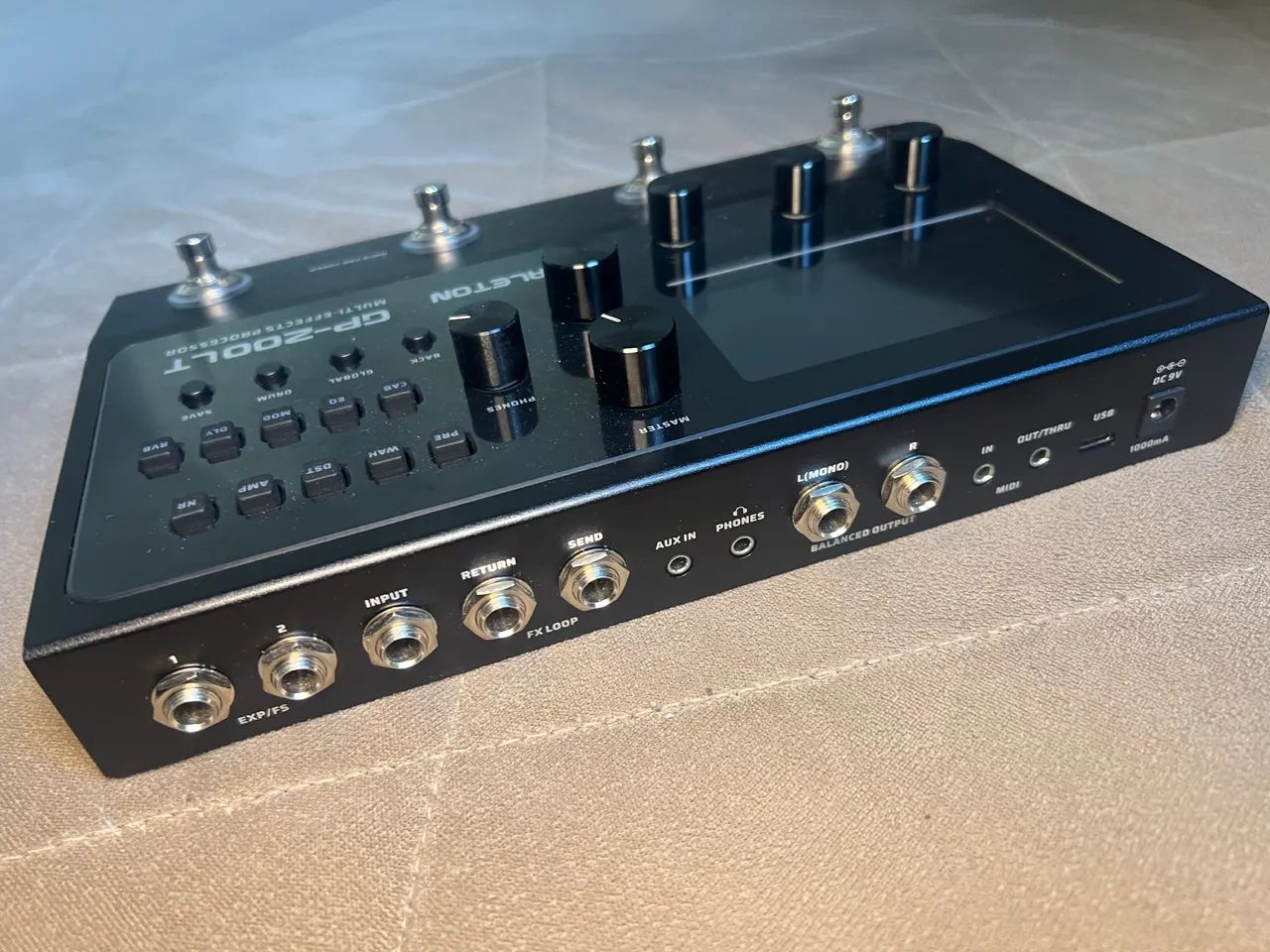 【本日のみ！最終値下げ】Valeton GP-200LT Valeton GP-200LT processador multi efeitos pedal de efeitos