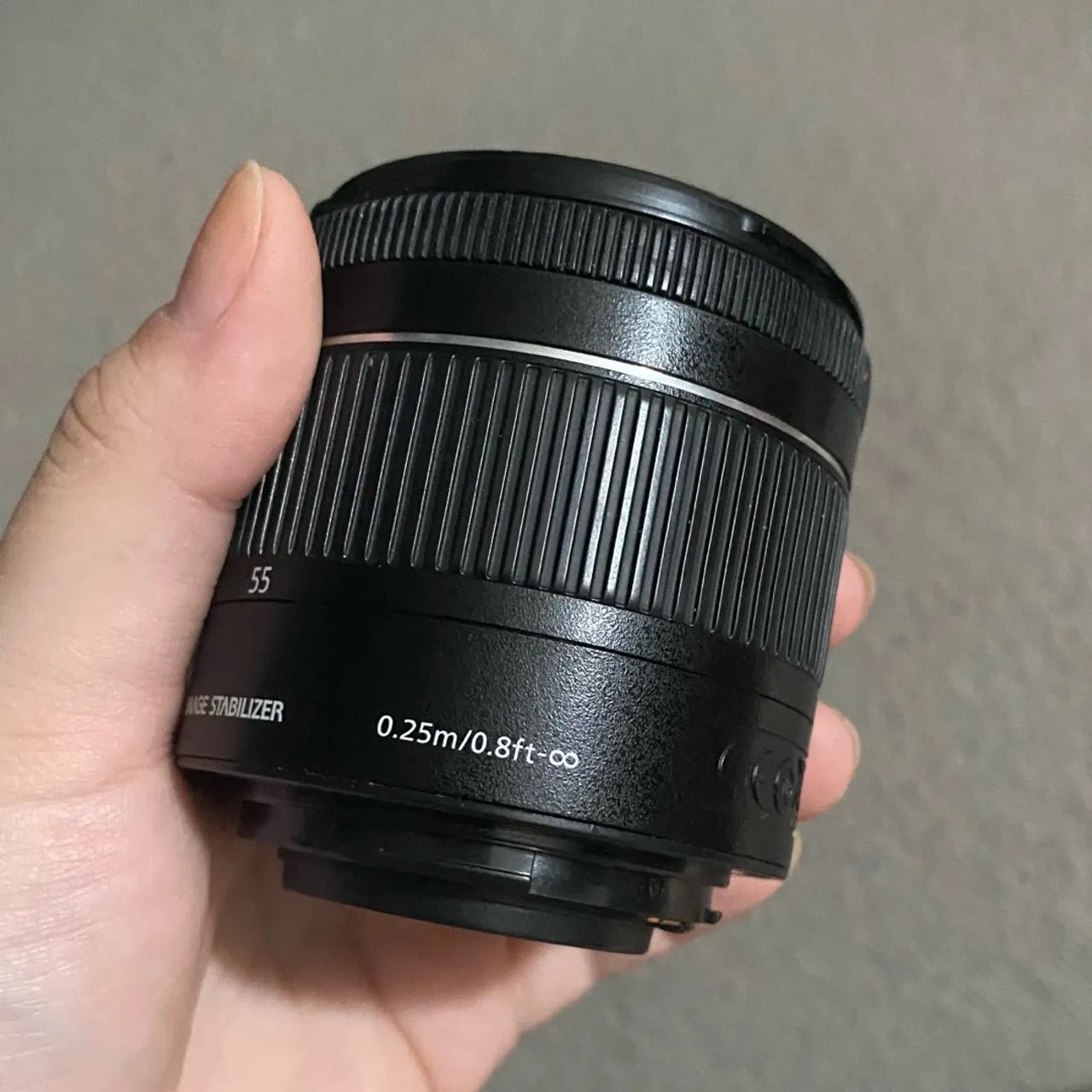 Lente Canon EF-S 18-55mm IS II - Ótima Qualidade