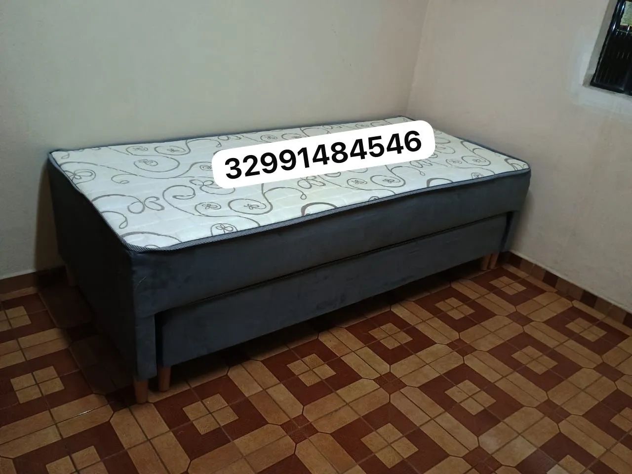 Cama Box Solteiro com Cama Auxiliar - Foto 4