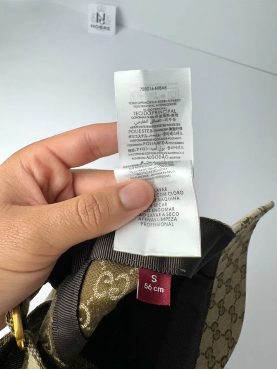 Boné Gucci Detalhe Web ( Faixa Frontal ) - Foto 3