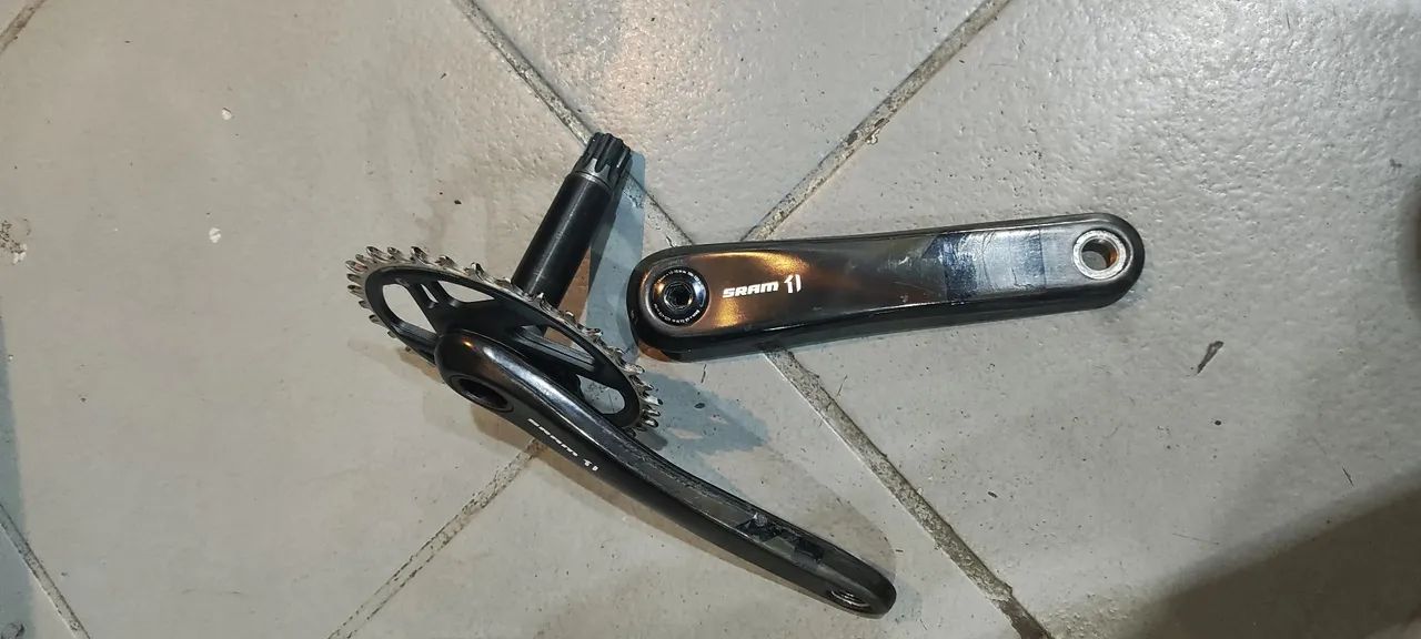 Pedivela Sram carbono X1 gxp .175mm - Foto 2