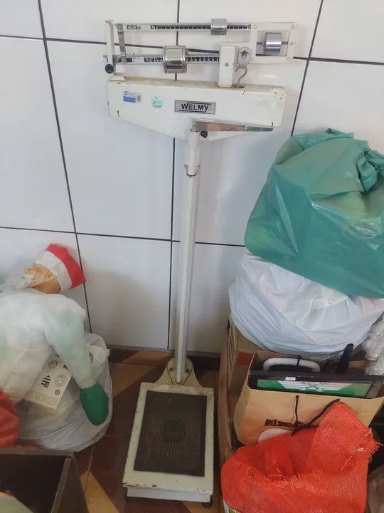 Balança antropométrica mecânica da Welmy