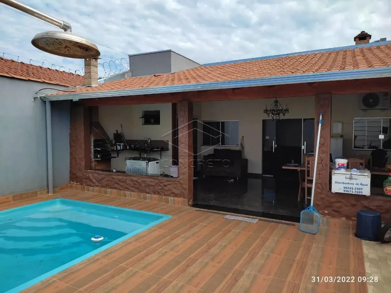 Casa -1 dormitório - Novo Horizonte
