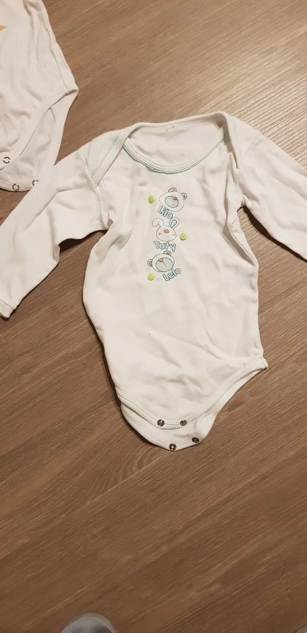 Conjunto de Tip Tops + 1 Pijaminha (4 pçs) - Foto 2