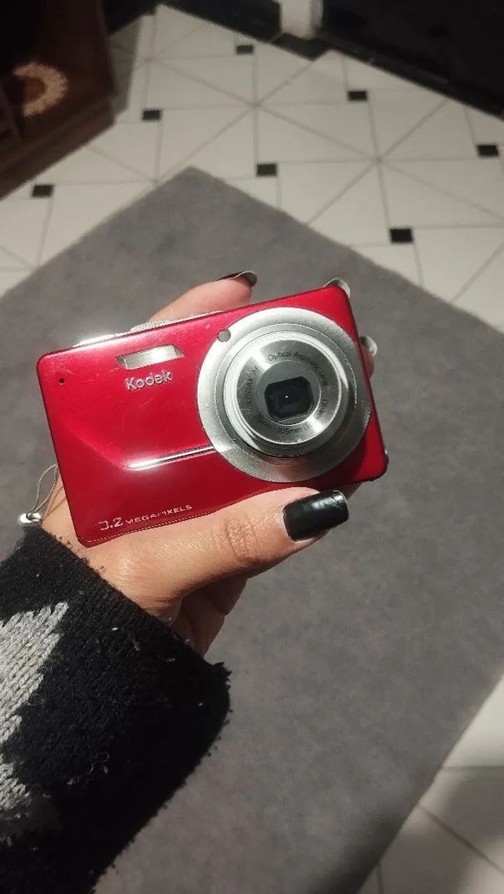 Câmera Kodak  M340 Funcionando com defeito na tela