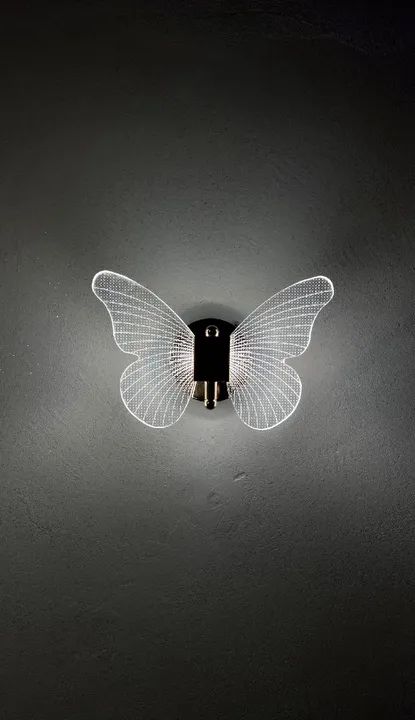 Luminária Led Borboleta - Iluminação Moderna e Elegante - Foto 3