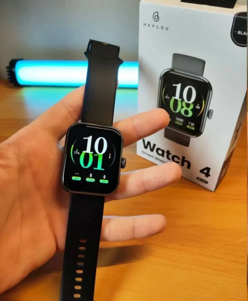 Smartwatch Haylou Watch 4 gps - Foto 4