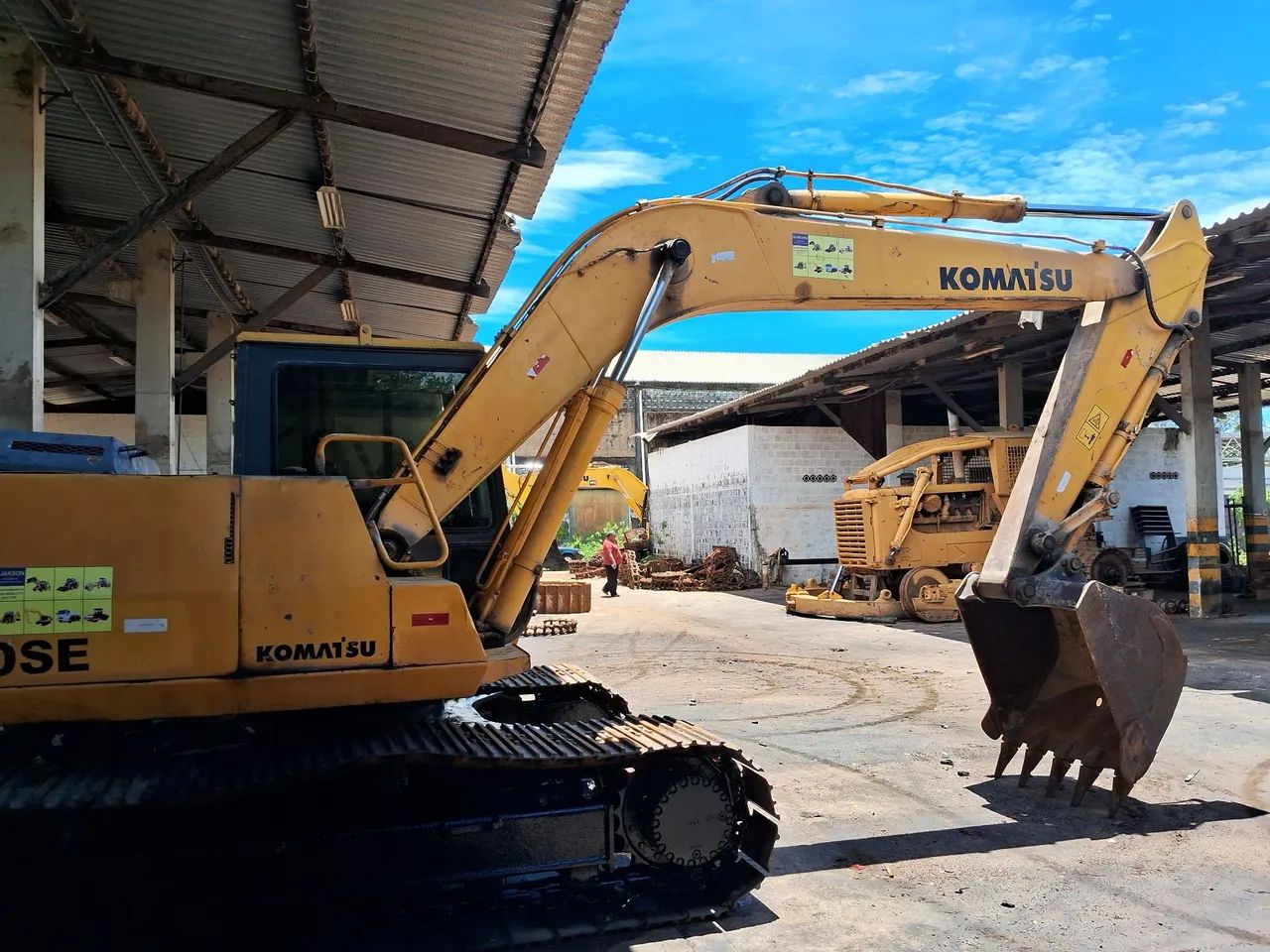 Komatsu PC150SE - Máquina de construção - Foto 6