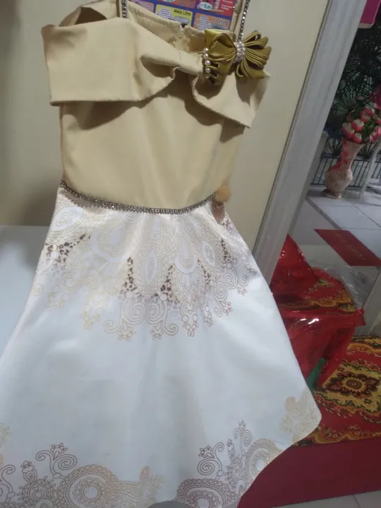 Vestido a bela e a fera